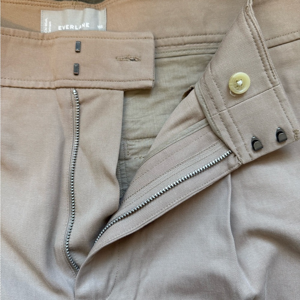 Everlane Wide Leg Pants Trousers 16 Women Draper Pleated Buttersmooth High Waist - Picture 2 of 6